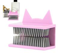 Récipient Cheveux Douche - Piège Mur Salle de Bain, Protection Échappement | Accessoire Réutilisable Anti Encrassement Céramique Bois Maison Dortoir Adhésif Collecteur Hygiène Pro Kit