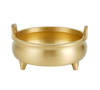Récipient classique en laiton avec trois pieds pour les patrimoines culturels, les admirateurs, les décors, les encensoirs