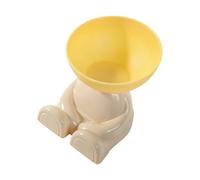 Récipient d ' Alimentation pour Animaux de Compagnie, Bassin pour Chats, Plat avec créatif Original pour soulager la Tension du Cou Pendant l ' Alimentation, Bol à Chat coloré