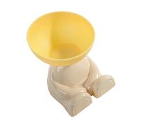 Récipient d ' Alimentation pour Animaux de Compagnie, Bassin pour Chats, Plat avec créatif Original pour soulager la Tension du Cou Pendant l ' Alimentation, Bol pour Chat renforcé