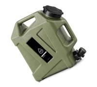 Récipient d ' eau de camping 12 L avec robinet de distribution | Stockage d ' eau pour les randonnées et les voyages en voiture, large bouchon de remplissage à vis, robinet de