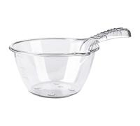 Récipient de - 11,6 x 7,09 x 3,7 pouces Cuillère d'évier de salle de bain portable, louche à eau légère, gobelet d'arrosage polyvalent | Pelle de jardin cuisine salle de bain pour le lavage