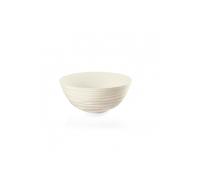 Guzzini – Bol Tierra L en plastique recyclé Ø25 x H10,5 cm 3100 ml Blanc Lait