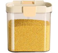 Récipient de conservation alimentaire moderne hermétique avec joint en silicone, empilable, organiseur de garde-manger pour farine, riz et produits secs, bocal de cuisine transparent avec large