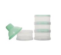 Récipient de formule, distributeur de lait en poudre - Conteneur de formulePortable | Solution de voyage empilable anti-déversement empilable de stockage de lait en poudre à 5 couches pour les parents