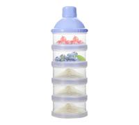Récipient de formule pour enlever, récipient de formule à contenant de collations pour portable à 5 couches en poudre de lait en poudre, empilable, à l'épreuve de fuite, solution de voyage
