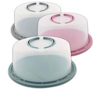 Récipient de Gâteau avec des Poignées, D = 34 CM, H=15 CM - Divers Couleurs -