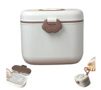 Récipient de lait maternisé à emporter 530 ml distributeur de lait maternisé sans BPA étanche à l'humidité contenant voyage avec poignée et cuillère pour nourrissons et tout-petits