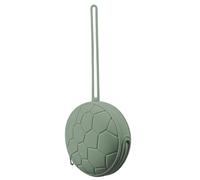 Récipient de rangement en silicone pour tétine - Étui portable pour voyage - Étui de voyage en silicone avec cordon à fermeture éclair pour poussette et sac à langer