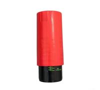 Récipient de rangement pour balles de tennis sous pression qui restaure le rebond et peut contenir trois balles standard pour les activités de club avec corps en plastique noir (rouge)