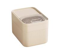 Récipient de rangement pour riz - Porte-collation scellé, boîte à farine lavable au lave-vaisselle, distributeur de céréales pratique, rangement hygiénique de nourriture pour animaux | Organisation