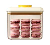 Récipient de rangement rectangulaire de qualité alimentaire avec fermeture sous vide, empilable, économe en espace, organiseurs de cuisine avec couvercles