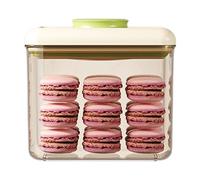 Récipient de rangement rectangulaire de qualité alimentaire avec fermeture sous vide, empilable, économe en espace, organiseurs de cuisine avec couvercles