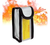 Récipient de Stockage de Batterie Ignifuge - Protecteur de sécurité de la Batterie à l'épreuve de l', Sac de Charge résistant aux usures Portables | Boîte de sécurité des transports de Batter