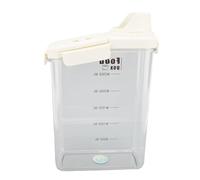 Récipient de Stockage de Céréales, Récipient de Stockage de Riz en Plastique, Poignée Ergonomique, échelle de Synchronisation pour Farine (Grande taille)