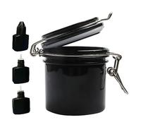 Récipient de stockage de colle à cils - Pot de support adhésif pour cils - Conteneur portable hermétique pour colle à cils, fournitures d'extension de cils pour femme