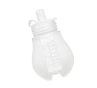Récipient de stockage de lait maternel en silicone réutilisable pour le travail en voyage et l ' usage domestique avec fonction d ' utilisation à une seule main Biberon manuel