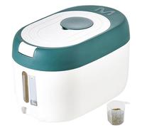 RéCipient De Stockage De Riz 5 Kg, Distributeur De Riz Scellé Avec Tasse à Mesurer, RéCipients De Stockage De CéRéAles Sans BPA Pour Soja, MaïS, Cuisine, Garde-Manger, Distributeur De Riz, Seau De Riz
