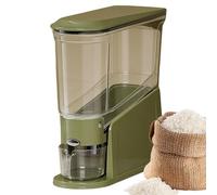 Récipient de stockage de riz - Seau de cuisine, boîte à grains scellée, bac de distribution à presse | Matériau de qualité alimentaire, conception de grande capacité, résistant à l'humidité, système d