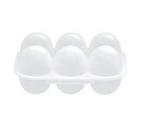 Récipient de stockage d'oeufs de réfrigérateur - Pratique 6 œufs de grille | Organismes d'oeufss pour les œufs de rangement des organisateurs de réfrigérateur | Boîtes d'oeufss d'air clair