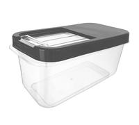 Récipient de stockage pour capsules, poudre et aliments, gris, 7,5 l