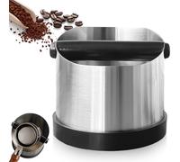 Récipient de tapotement pour porte-filtre, boîte à café en acier inoxydable, boîte à marc de café, porte-filtre pour marc de café, récipient pour porte-filtre, accessoires de machine à café (700 ml)