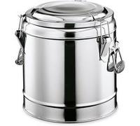 Conteneur isotherme pour le transport d'aliments en Acier au nickel-chrome 11 L H 330 mm Ø 300 mm - WAS Germany