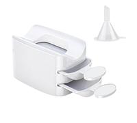 Récipient de trempage pour ongles - Plateau de poudre de trempage pour ongles - Système de plateau de recyclage de poudre à ongles - Plateau de poudre de trempage à paillettes à double couche - Outils