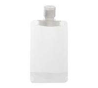 Récipient de voyage pour liquides - Sacs de presse rechargeables | 30 ml/50 ml/100 ml - Bouteilles de voyage pour après-shampooing, lotion, shampoing | Produits de voyage pour les voyages d'affaires