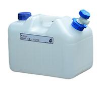 Récipient d'eau avec Robinet, Porte-Eau de 10L de qualité Alimentaire, réservoir Stockage Liquide Portable avec Couvercle et poignée Fuite pour la Voiture pêche au Camping