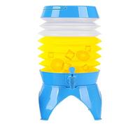 Récipient d'eau avec robinet - pour liquide pliable sans BPA, robinet multi-usages résistant aux fuites | Conteneur portable pour camping, randonnée, voyage, pique-nique, attrezzatur