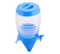 Récipient D'eau Pliable 5,5 L PP Portable Ambiance Bavaroise Camping | Compact pour Voyage et Urgence, Bec Verseur Pratique, Stockage Facile, Usage Extérieur, Format 5,5 L