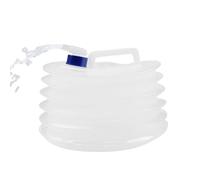 Récipient d'eau pliable portable pour liquides avec robinet | Réservoir d'eau pour voyage, robinet intégré pour bureau, maison, plein air, camping, randonnée, appartement, résidence