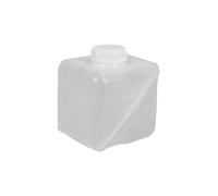 Récipient d'hydratation - Carafes à liquide, boîtes de rangement pliantes, mécanisme de valve anti-fuite, équipement de survie en plein air, équipement utilitaire de randonnée, réservoir flexible bleu