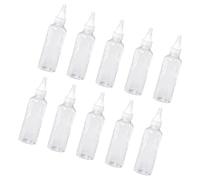 Récipient Distributeur de Peinture de Bouteille de Peinture de Haute Transparence de 10 pièces pour mélanger des peintures de modèle avec des échelles précises claires récipient Recyclable