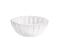 Guzzini Récipient XL Dolcevita Plastique biosourcé Nacre 30x30xh11,5 Blanc