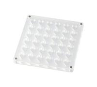 Récipient en acrylique transparent conçu pour mettre en valeur votre belle collection de coquillages (en forme de cœur)
