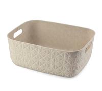 CURVER SOFTEX M 12,5L Panier de rangement 37,9 x 29,2 x 14,3 cm, beige 00575-Z67