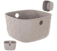 CURVER SOFTEX XS 3L Panier de rangement 19,4 x 19,4 x 11,1 cm, gris 00570-Z70