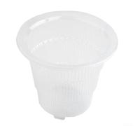 Récipient en résine pour orchidée avec guide des racines breveté et ventilation latérale pour éviter la pourriture des racines et un bon drainage dans le jardinage intérieur (S)