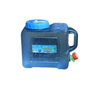 Récipient ergonomique de stockage d'eau extérieur avec éjecteur rotatif, design anti-fuite, pour camping, randonnée, voiture, voyage, récipient à large ouverture pour le camping