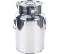Récipient étanche en acier inoxydable, conception étanche à l'air, construction durable, 18 l