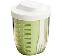 Récipient Fruits 650ml Double Couche Drainant(green)
