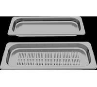 Récipient Gastronorm Siemens, 35 x 454 x 187 mm, acier inoxydable, HZ66D52