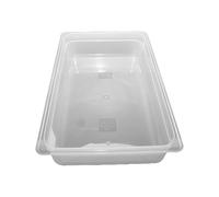 Récipient GN 1/1 100 mm en polypropylène transparent