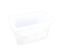 Récipient GN 1/4 150 mm en polypropylène transparent