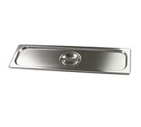 Récipient GN Gastronorm 2/4 couvercle en acier inoxydable