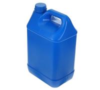 Récipient Hermétique 5 L en Hdpe avec Couvercle pour Liquides Industriels | Bouteille Vide Légère, Prévention des Fuites, Adaptée aux Boissons et Produits Nettoyants, Usage Atelier ou Maintenance