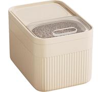 Récipient Hermétique de Stockage d'aliments pour Animaux Domestiques, Container Croquette, Conteneur Croquettes Chien, Boîtes à Nourriture pour Chien Hermétiques et Chats,Seau de stockage de nourritur