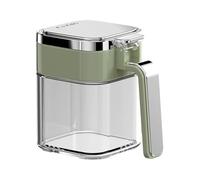 Récipient hermétique pour assaisonnement - 380 ml, 11,4 x 7,8 x 11 cm, boîte de rangement durable avec couvercle hermétique | Solution de stockage d'assaisonnement pour la maison, la cuisine, le